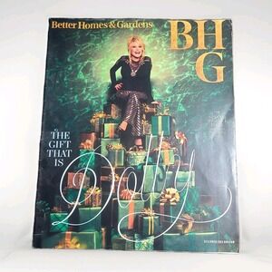 Better Homes & Gardens Magazine December 2022 Dolly Parton Special Double Issue‎